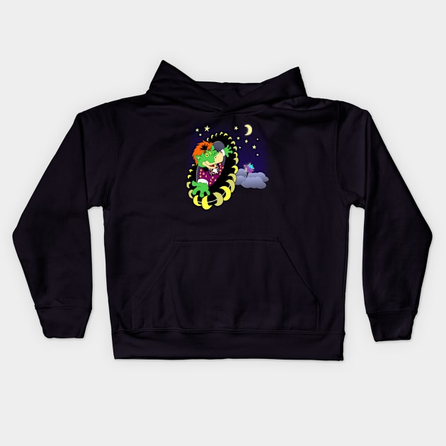 sounds from the starlight lounge Kids Hoodie by oria